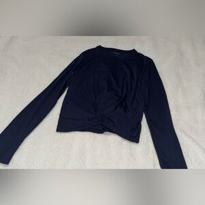Athleta Navy Long Sleeve Top
